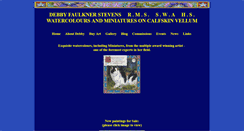 Desktop Screenshot of debbyfaulknerstevensart.com